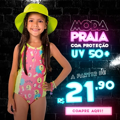 Moda Praia com Proteção UV 50+