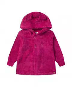 Jaqueta de Inverno para Menina Peluciado Rosa