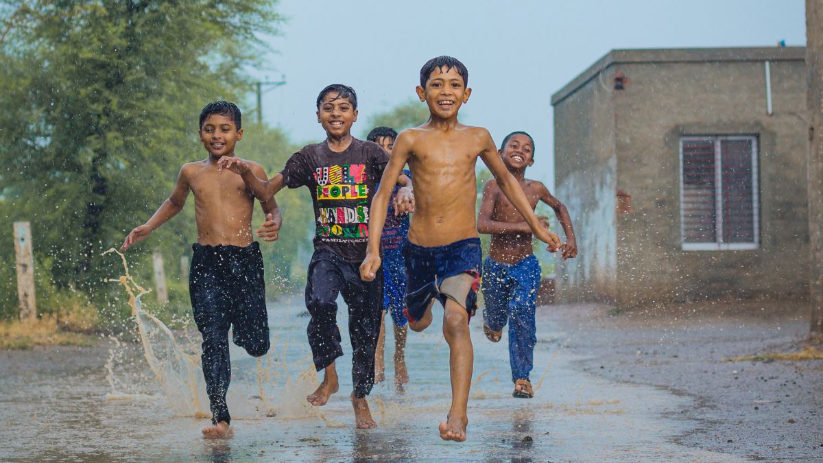 Brincadeiras para crianças em dias de chuva