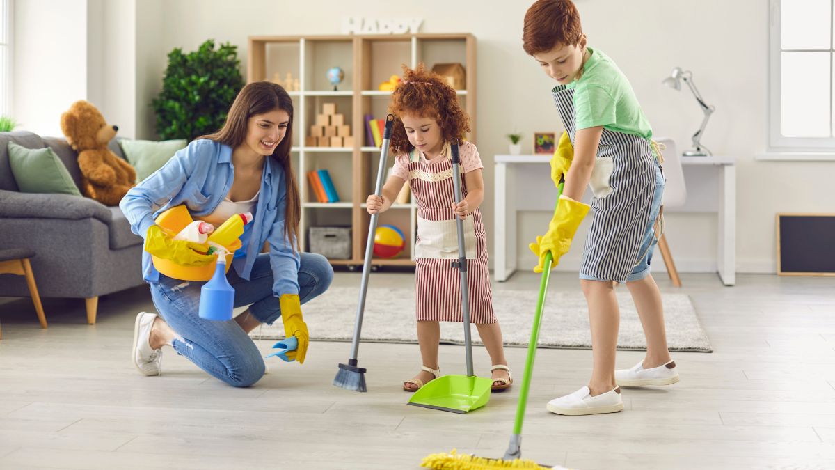 Ensinando organização para as crianças